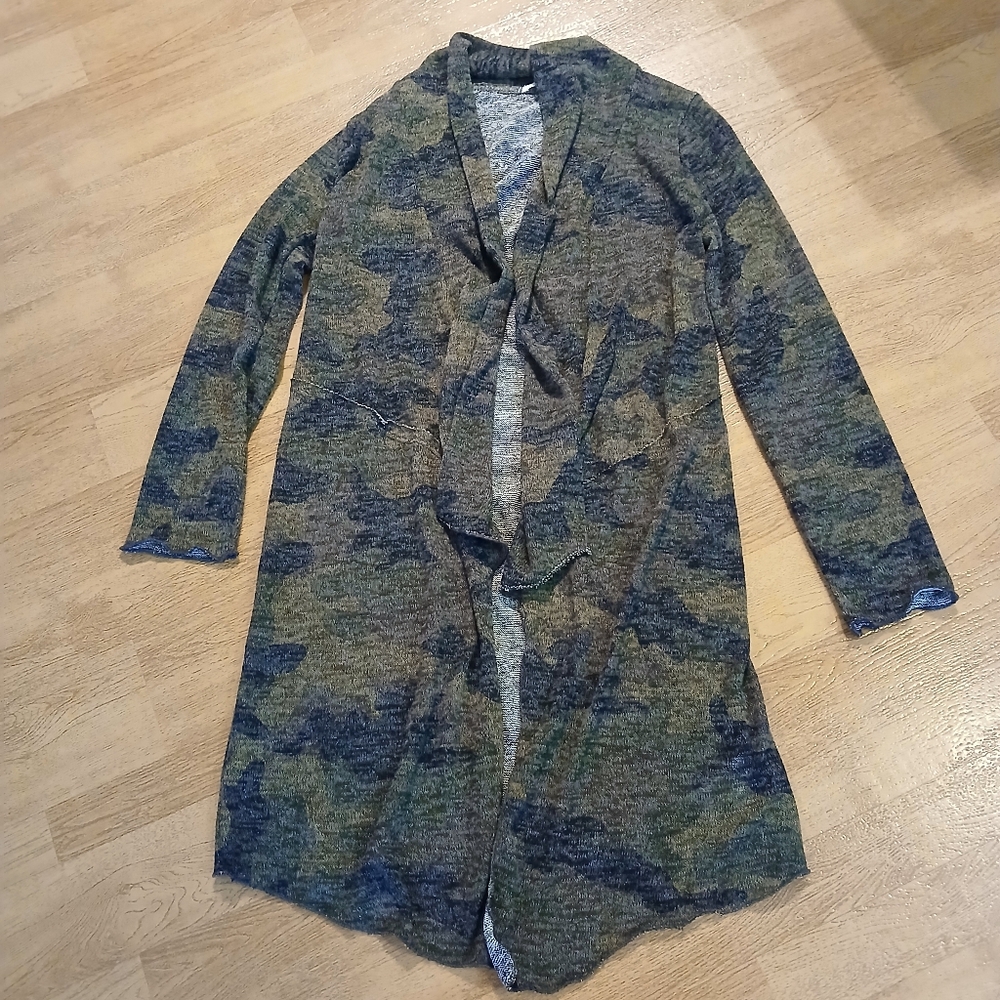 Maurices Camo Cardigan